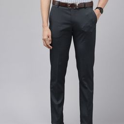 Arrow Men Checked Tailored Tapered Fit Formal Trouser-picture-2