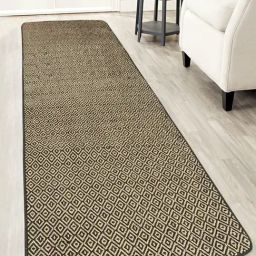 Saral Home Black Handloom Runner - Set of 1-image-56