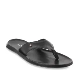 Mochi Men's Black Thong Sandals-picture-1