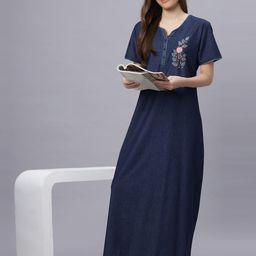 QUIRA Printed Maxi Nightdress-image-28