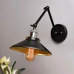 Homesake Black Edison 360 Cone Shade Wall Lamp - Set of 1-image-52