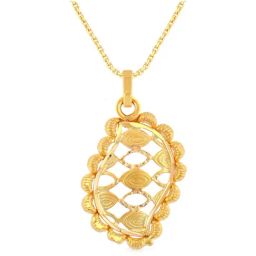 Malabar Gold and Diamonds 22k Gold Pendant without Chain for Women-picture-38