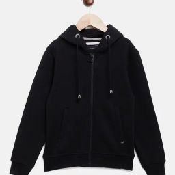 Crimsoune Club Kids Black Slim Fit Sweatshirt-image-24