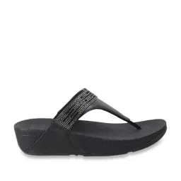 FitFlop Women's Black Thong Wedges-image-21