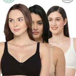 Inner Sense Multicolor Full Coverage Bra - Pack of 3-picture-28