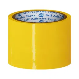 VCR 50 m x 72 mm Biaxially Oriented Polypropylene Yellow Color Tape, 12 Rolls Per Pack-10