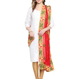 Dupatta Bazaar Red Dupatta image 3