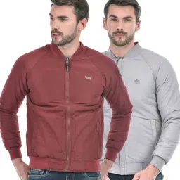 Lawman Multicolored Cotton Regular Fit Reversible Jackets-picture-30
