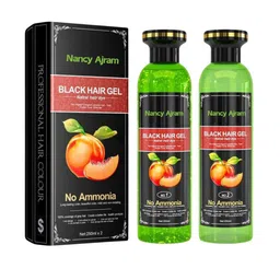 NANCY AJRAM Natural Hair Dye Color - 250 ml Each - Black-27