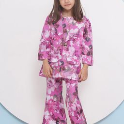 Aj DEZInES Girls Printed Clothing Set-image-30