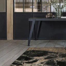 Ddecor Rugs Brown Blended Textured Rugs-36