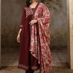 Sangria Printed Pure Cotton Kurta Sets-picture-28