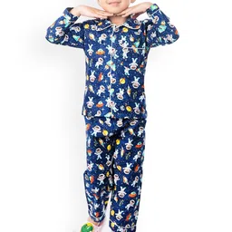 BAESD Girls Printed Night suit-picture-5