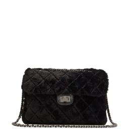 Call It Spring Black Embroidered Medium Sling Handbag-image-10