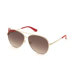 Guess GUS77396032FSG Brown Aviator image 1