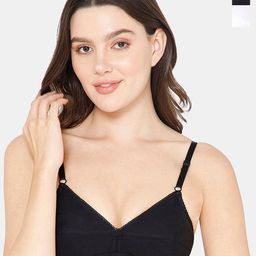 NAIDU HALL Pack Of 2 Medium Coverage Non Padded Cotton Everyday Bra- All Day Comfort-picture-51