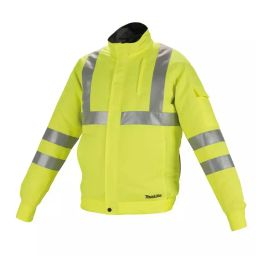 Makita Cordless Fan Jacket 100% Polyester Green Size M, DFJ214CM-image-28