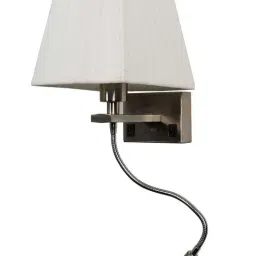 Fos Lighting White & Silver Steel Wall Flexible Led Light - Set of 1 image 4
