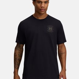 UNDER ARMOUR Printed Drop-Shoulder Sleeves Relaxed Fit Sports T-shirt-image-27