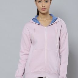 Alcis Women Lavender Hooded Sweatshirt-image-68