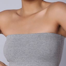 Sillysally Pack Of 2 Full Coverage Non Padded Bandeau Bra With All Day Comfort image 3