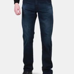Duke Deep Indigo Regular Fit Stretchable Jeans-image-76