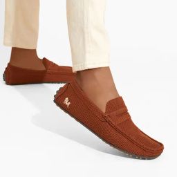 Neemans Men's ReLive Knit Syrup Brown Casual Loafers-image-28