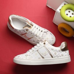 The Roadster Lifestyle Co. Women Printed Lightweight Lace-Ups Sneakers-47