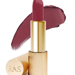 Ras Luxury Oils Lumiere Satin Matte Lipstick with Botanical Oils Twilight Truffle - 4.2 gm-image-88