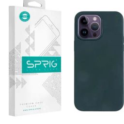 Sprig Liquid Silicone Back Cover for APPLE iPhone 14 Pro Max (Green)-image-69
