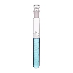 Fisher 10 ml Capacity Borrosile Glass Round Bottom Test Tube, FBG6250D-36