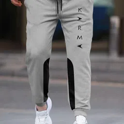 TRIPR Men Colourblocked Mid-Rise Joggers-image-71