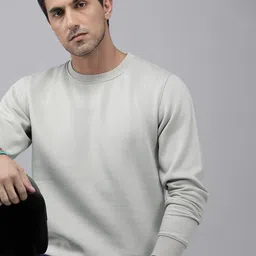 The Roadster Lifestyle Co. Men Solid Sweatshirt-picture-24