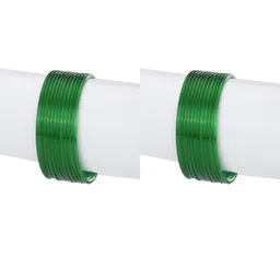 1ST TIME Set Of 24 Green Alloy Bangles-picture-34