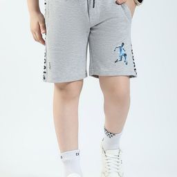 Monte Carlo Boys Typography Printed Mid-Rise Outdoor Shorts-image-27
