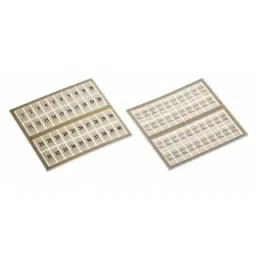 RS PRO Marking Tag for use with DIN Rail Terminal Block, 9131318-picture-0