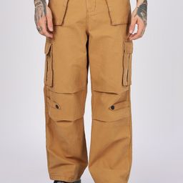 Eszett Men Baggy Fit Cargos Trousers-picture-39