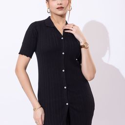 ARMISTO Women Maternity Pure Cotton Hip-Length Knit Top-image-21