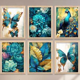 WALLLANE Brown Wood Abstract Wall Paintings-image-26