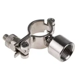 RS PRO Stainless Steel Silver Hinged Pipe Clamp 1in, 2654889-image-93