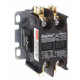 Dayton 120 V AC Non-Re Versing 2 Poles Definite Purpose Magnetic Contactor, 6GNU9-12