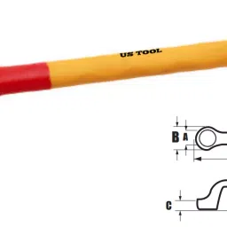 US Tool UST-V519 1000V Insulated Single Box End Wrench 19mm-picture-15