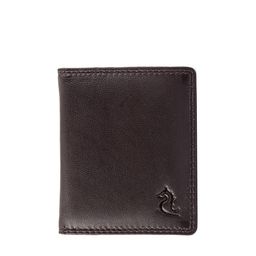 Kara Unisex Brown Solid Card Holder-picture-10