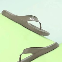 Puma Unisex Olive Flipflops-image-90