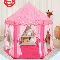 Play Nation Royal Castle Tent Playhouse - Pink-image-34