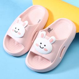 Babyoye Slip on Clogs Bunny Applique - Pink-12