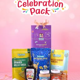 Timios Date Syrup, Choco Peanut Butter, Almond Peanut Butter, Spinach Dosa, Banana Pancake & Multigrain Pasta - 1145 g-image-25
