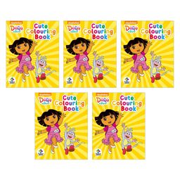 Dora the Explorer Colouring Books, Cute Colouring Book, Set of 5 Books - English-image-64
