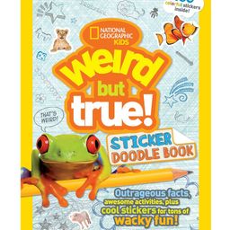 Weird But True Sticker Doodle Book Sticker Book - English-16