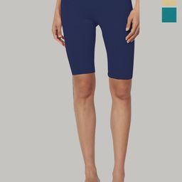 JILZ Girls Pack Of 3 High-Rise Above Knee Yoga Tights-image-106